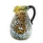 Pitcher Black & Silver - Leopard - Original Murano Glass OMG