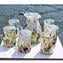 Glasses Set Allegria - Pure Silver leaf - Original Murano Glass