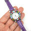 Orologio Unisex - Viola e Murrine - Original Murano Glass OMG