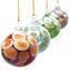 set di 4 Palline di Natale - Multicolor - Vetro di Murano Originale OMG