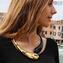 Klimt Collana - Soffiata Oro 24 carati - Vetro di Murano Originale OMG