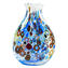 Vaso Murrine - Otello - Blu - Vetro di Murano Originale OMG 