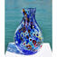 Vaso Murrine - Otello - Blu - Vetro di Murano Originale OMG 