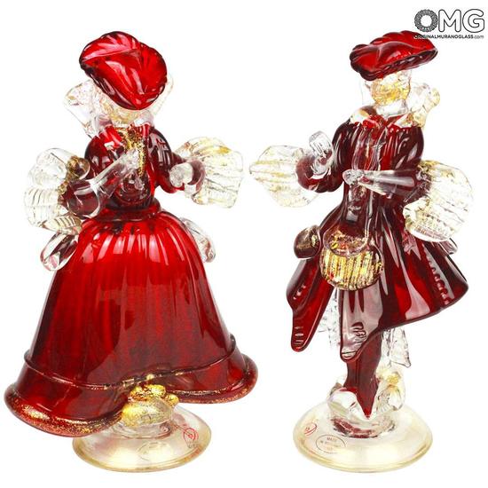 original_murano_glass_goldonian_couple_red.jpg