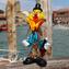 Estatueta de Palhaço - Vidro Murano Original