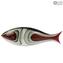 Fish Abstract - escultura Murano Glass