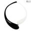 Collier Denise - Blanc - Verre de Murano Original OMG